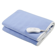 Esperanza EHB001 elektrická deka/polštář Elektrická přikrývka 60 W Modrá, Bílá Fleece, Polyester
