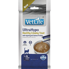 Maškrta Farmina Creamy Vet Life Cat Ultrahypo with Hydrolysed Salmon Protein 60 g