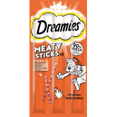 DREAMIES Meaty Sticks Chicken - pamlsek pro kočky - 30 g