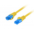 LANBERG PATCHCORD S/FTP CAT.6A 10M ŽLUTÝ LSZH