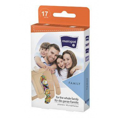 Náplasť FAMILY Matopat 17ks Náplasť FAMILY Matopat 17ks