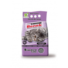 Certech Super Benek Standard Levandule - Hrudkující stelivo pro kočky 5 l