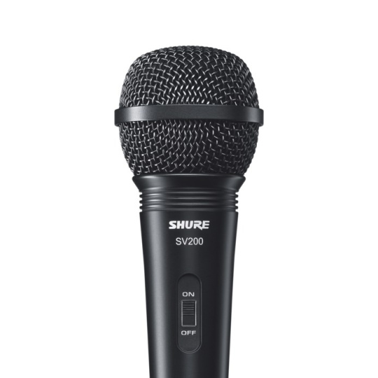 Shure SV200 mikrofon Černá Mikrofon na karaoke