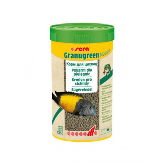 Sera Granugreen Nature základné krmivo granulované 250 ml