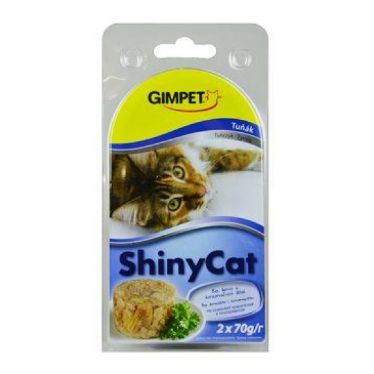 Gimpet ShinyCat konz. tuniak 2x70g Gimpet ShinyCat konz. tuniak 2x70g