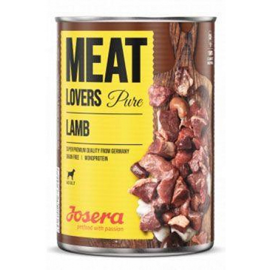 Josera Dog konz. Meat Lovers Pure Lamb 400g Josera Dog konz. Meat Lovers Pure Lamb 400g