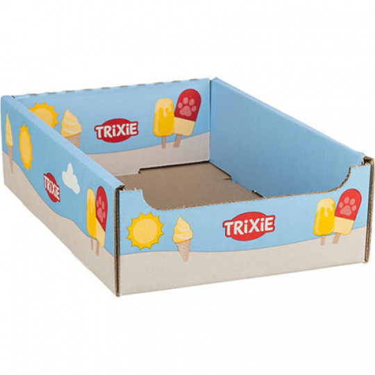 Bednička do stojanu, kartón v dizajne ICE CREAM, 24.5 × 10.4 × 34.5 cm - LIMITOVANÁ PONUKA Bednička do stojanu, kartón v dizajne ICE CREAM, 24.5 × 10.4 × 34.5 cm - LIMITOVANÁ PONUKA