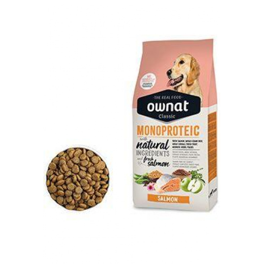 OWNAT CLASSIC DOG MONOPROTEIC Salmon 4kg OWNAT CLASSIC DOG MONOPROTEIC Salmon 4kg