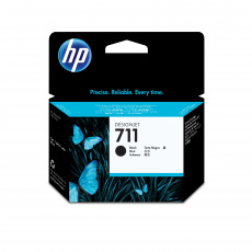 HP 711 Originální Černá 1 kusů
