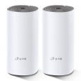 TP-Link Deco E4 (2-pack) Dvoupásmový (2,4 GHz / 5 GHz) Wi-Fi 5 (802.11ac) Bílá, Šedá Vnitřní