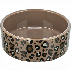 Miska LEO, keramická, 2,5 l/ø 22 cm, leopardí vzor Miska LEO, keramická, 2,5 l/ø 22 cm, leopardí vzor