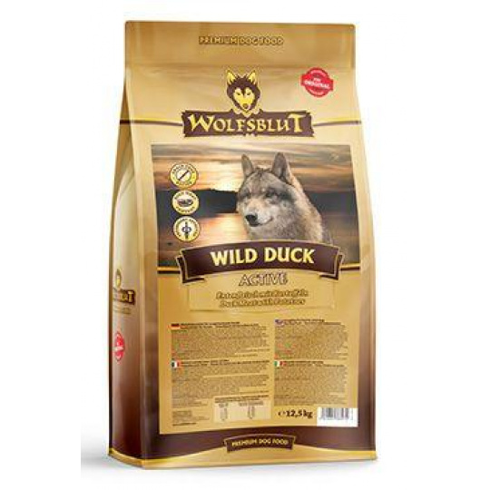 Wolfsblut Dog Active Wild Duck 12,5kg Wolfsblut Dog Active Wild Duck 12,5kg