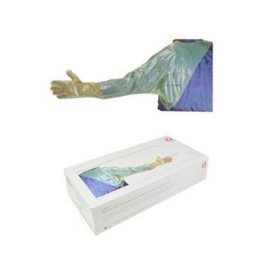 Rukávnik jednorazový zelený KRUTEX 50ks Rukávnik jednorazový zelený KRUTEX 50ks