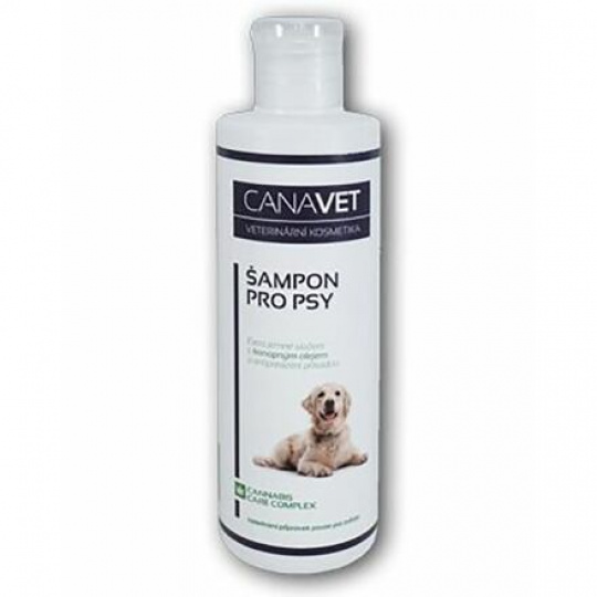 CANAVET šampon pro psy s antipar.přísadou Canabis CC 250ml