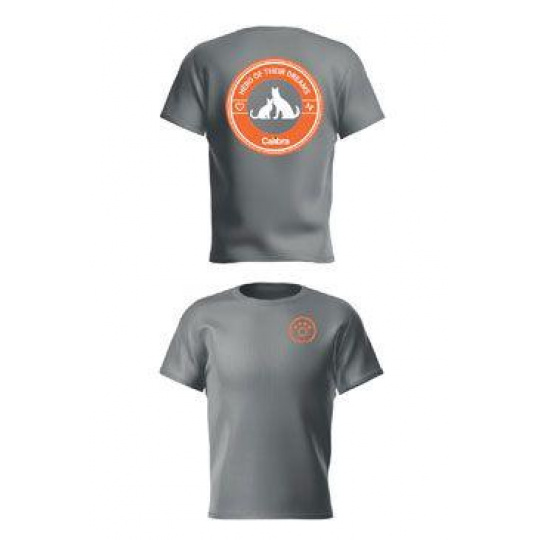 Calibra - oblečenie - dámske tričko sivé S Calibra - oblečenie - dámske tričko sivé S