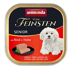 ANIMONDA paštéta SENIOR - hovädzie, kuracie pre psy 150g