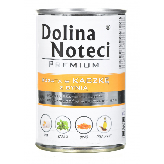 Dolina Noteci Premium Bohaté na kachnu a dýni 400g