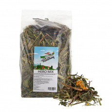 FACTORYHERBS Hero Bunny Hero Mix - krmivo pro hlodavce a králíky - 1kg