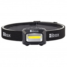 Libox LB0107 svítilna Černá Čelovka LED