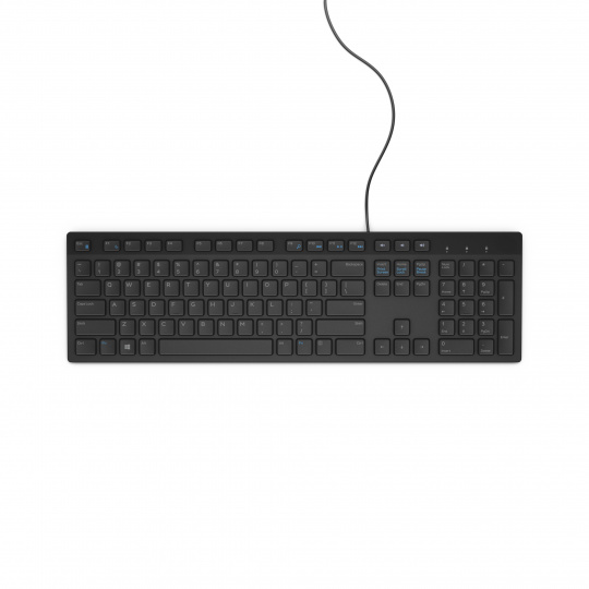 DELL KB216 klávesnice USB QWERTY US Mezinárodní Černá