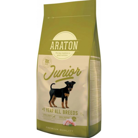 ARATON dog junior all breed hydina 15+1 kg ARATON dog junior all breed hydina 15+1 kg
