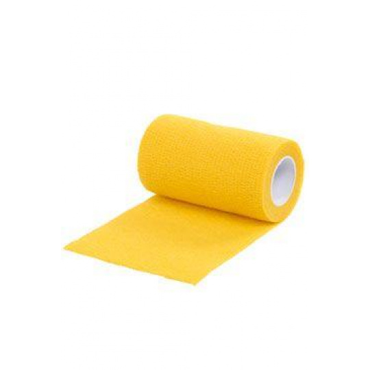 Elastická bandáž. Vet-Flex 10cm x 4,5m žlté Kruuse 1ks