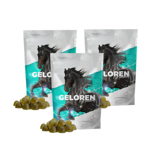 Geloren HA jablkový 1350g (3 vrecká po 450g) Geloren HA jablkový 1350g (3 vrecká po 450g)