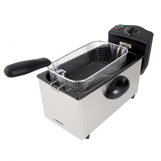 Esperanza EKG010 Fritéza 3 L, 2000 W Inox