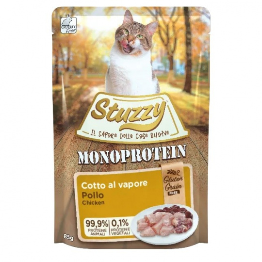 STUZZY Monoprotein Chicken - mokré krmivo pro kočky - 85 g