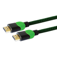 Savio GCL-03 HDMI kabel 1,8 m HDMI typ A (standardní) černý,zelený