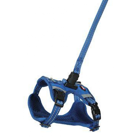 Postroj pes s vodítkom 2m CLIP&GO modrá S Zolux Postroj pes s vodítkom 2m CLIP&GO modrá S Zolux