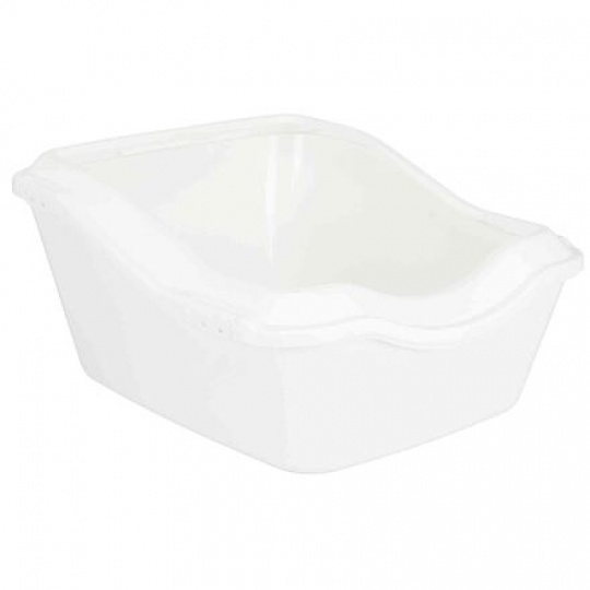 WC s okrajom, zvýšená zadná časť 45x21(29)x54cm, - biela WC s okrajom, zvýšená zadná časť 45x21(29)x54cm, - biela