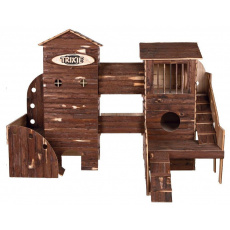 Natural Living ranč drevený pre hlodavce 156x108x99 cm Natural Living ranč drevený pre hlodavce 156x108x99 cm