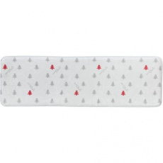 Xmas NIVIA mat, vianočná plyšová podložka na parapet, 90 x 28 cm, krémová Xmas NIVIA mat, vianočná plyšová podložka na parapet, 90 x 28 cm, krémová