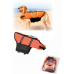 Vesta plávacia Dog L 40cm oranžová KAR