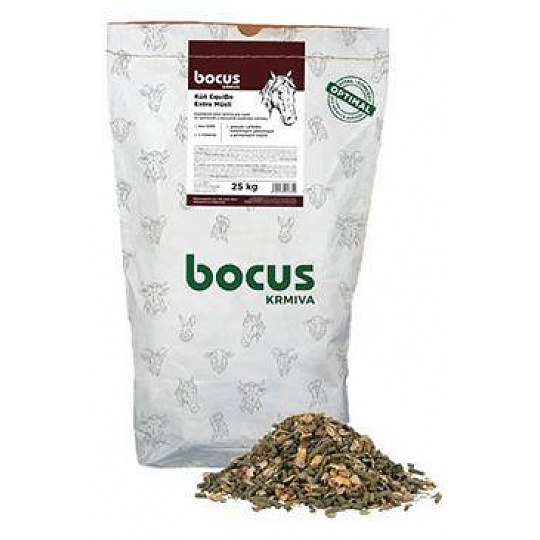 BOCUS Kôň Extra Müsli 25kg