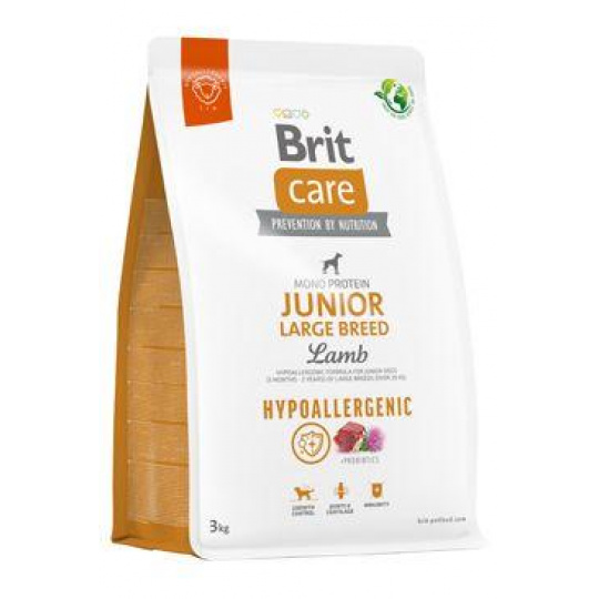 Brit Care Dog Hypoallergenic Junior Large Breed 3kg Brit Care Dog Hypoallergenic Junior Large Breed 3kg