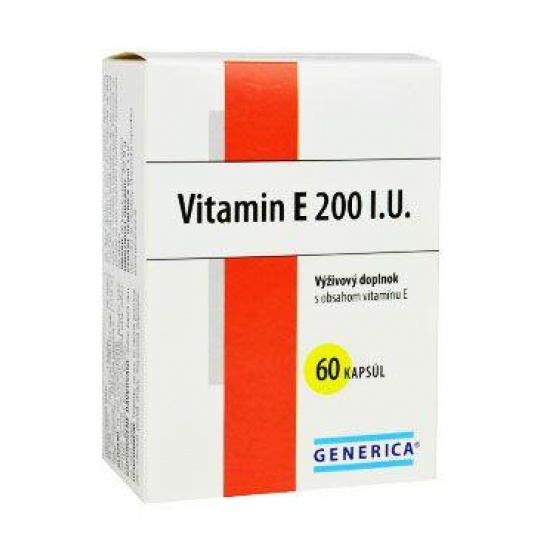 Vitamín E 200mg Generica 60cps Vitamín E 200mg Generica 60cps