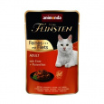 Vom Feinsten Adult FEINES s.Fillets - kačica + morčací filet, kapsička pre mačky 85 g