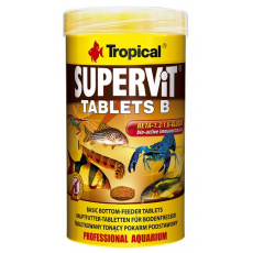 TROPICAL Supervit Tablets B  - krmivo pro ryby - 150g