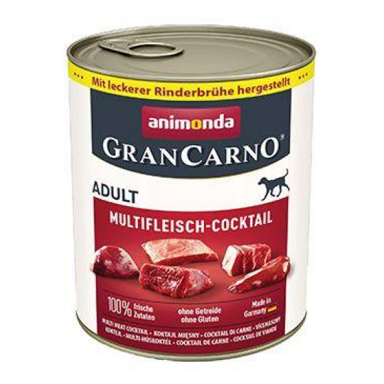 GRANCARNO Adult - multi mäsový koktail 800g GRANCARNO Adult - multi mäsový koktail 800g