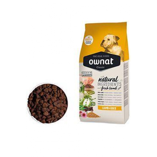 OWNAT CLASSIC DOG Lamb&Rice 4kg OWNAT CLASSIC DOG Lamb&Rice 4kg