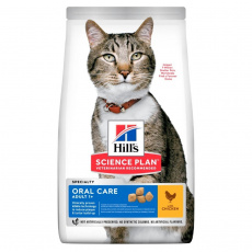 HILL'S SP Adult Oral Care Chicken - suché krmivo pro kočky - 7kg