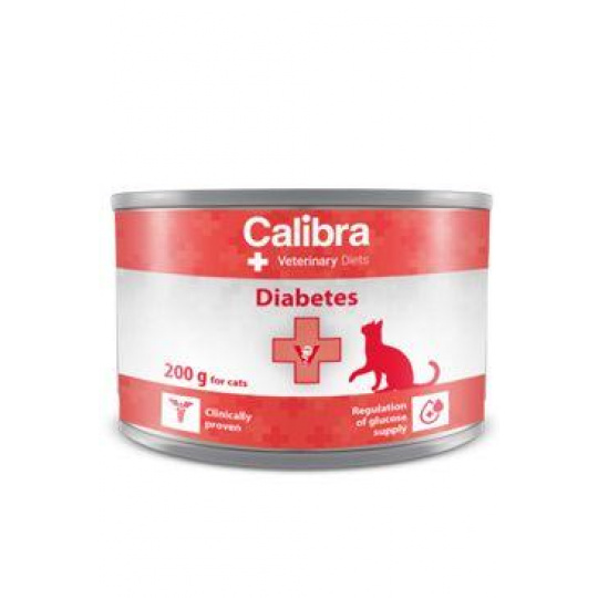 Calibra VD Cat konz. Diabetes 200g Calibra VD Cat konz. Diabetes 200g
