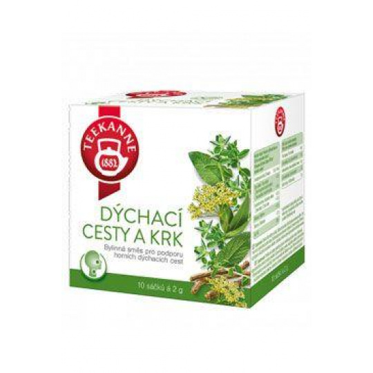 Čaj Teekanne Dýchacie cesty a krk 10x2g