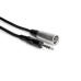 Hosa Technology STX-103M audio kabel 0,9 m 3.5mm TRS XLR (3-pin) Černá