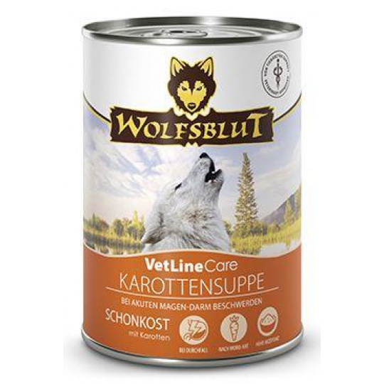 Wolfsblut Dog VetLine Care Carrot Soup konz. 395g Wolfsblut Dog VetLine Care Carrot Soup konz. 395g