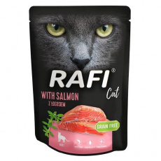 DOLINA NOTECI RAFI CAT s lososem - Mokré krmivo pro kočky - 300 g
