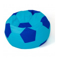 Sako taška pouffe ball blue- cornflower L 80 cm