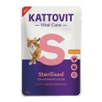 Kattovit Cat Vital Care Sterilized kuracie kapsička 85g